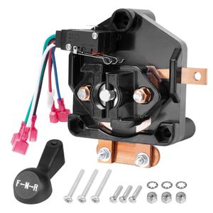 AUTOBABA 36 Volt Electric Golf Cart Forward Reverse Switch Assembly with Handle & Micro Switch Compatible with 1984-2005 Club Car DS Replace # 1011997 101753003 1014808 1012987