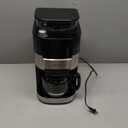 HOMOKUS 10-Cup Coffee Maker with Grinder, Touch Screen, Automatic Brew, Warming Plate, 1.5L Water Tank, Removable Filter
