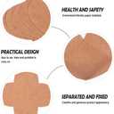 200Pcs Chocolate Paper Candy Cups Truffle Wrappers Paper Truffle Liners, Cups Chocolate Wrappers Muffin Tins for Showers Bridal Shower Birthday Wedding (Khaki)