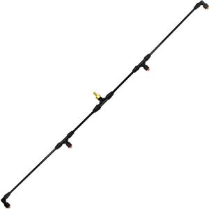 4 Nozzles Sprayer Boom Wand with 3/8 Inch Brass Fitting, 55 inches