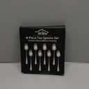 Small Teaspoon,5.5 Inches Stainless Steel Tea Spoons Set Of 8,Espresso Spoon,Durable Dishwasher Safe Small Coffee Spoons,Mini Demitasse Spoon For Dessert (Silver)