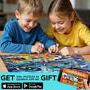 QUOKKA 100 Piece Puzzles for Kids Ages 6-8  Intricately Illustrated Ocean Animals Puzzle for Kids Ages 8-10  Educational Busyland Game Packed with Visual Details for Boys and Girls