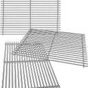Kalomo Grill Grates Parts for Weber Genesis Grill 66803, 66096, Weber Genesis II E-610, Genesis II LX E-640 S-640, CSE-315, CSS-315, 18Stainless Steel Grids BBQ Gas Grill Replacement Parts