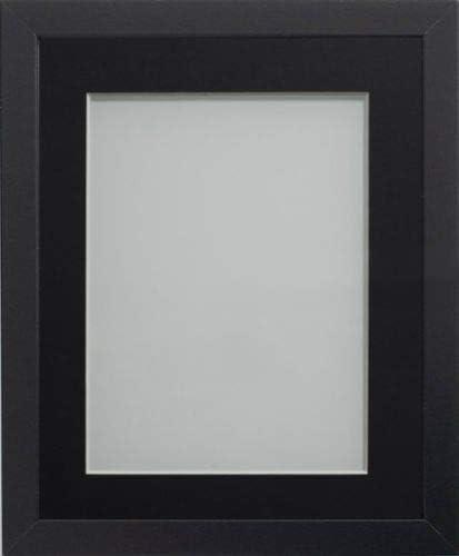 Allington Black A3 Frame with Black Mount for Image A4 *Choice of Sizes* Fitted with Real Glass