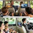 14 inch 4K Android Car TV Headrest Monitor for Cars Back seat Rear Entertainment System, Support Wireless Phone Link Touch Screen,with WiFi/Bluetooth/HDMI/USB/Video Player 4G+64G 8core (2PCs)