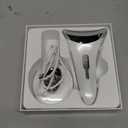 Dopsikn Red Light Therapy for Face and Neck, 7 Color Facial Massager with Adjustable Vibration and Thermals for Wrinkles, Double Chin, Portable Skin Care Tool with Base, White