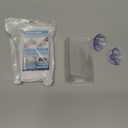 EZ Pass Holder for Windshield, Toll Pass Transponder Holder for EZ Pass Mini/iPass, Non-Slip Waterproof UV Resistant Protection Case with Super Strong Suction Cups