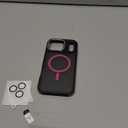 Magnetic 3 in 1 for iPhone 17 Pro Max Case, [Omni-Directional Protection] with 1x Screen Protector + 1x Camera Cover, [Seamless Work with Magsafe] Protective Silm Case for iPhone 17 Pro Max Hot Pink