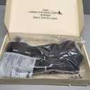 FANJI Project Handbag Organizer Insert for YSL Le 5 A 7 Supple Large in Grained Leather, Custom Fit Inside Premium Matte Black Lightweight WaterResistant Purse Insert with Cup Holder Accessories