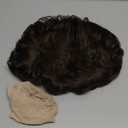 DDHAIR Mens Short Brown Wig for Men Natural Layered Fluffy Wig Daily Halloween Synthetic Realistic Hair Male Guys Wigs