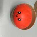 Dumpling Squishies Toy, Red Dumpling Squishy with Box, Fun Mini DumplingSquishies Glitter Toy, Soft Squishy Stress Relief & Rebounding Sensory Fidget Toy for Adults, Novelty Gifts