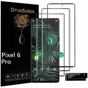 3 Pack for Google Pixel 6 Pro Screen Protector【3+1 Pack】 Pixel 6 Pro Screen Protector, Camera Lens Protector, 9H Hardness Tempered Glass Screen Protector for Google Pixel 6 Pro, 2 Pack