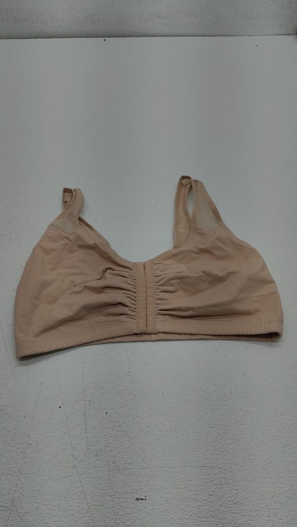 Women’s Seamless Comfort Bra Top – Nude, Size 44