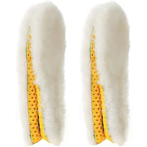 Ailaka Sheepskin Sport Wool Insoles for Women & Men, Premium Thick Fur Fleece Replacement Warm Inserts for Shoes Boots Slippers Sneakers
