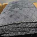 JOEJOY Orthopedic Dog Bed for Large Dogs, Washable Dog Crate Bed Large Sized with Removable Cover, Egg Memory Foam Big Pet Beds, Grey, 35"x22"