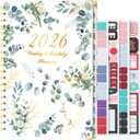 VINTS 2026 Planner,8.5x11 Large Weekly and Monthly Planner,Jan 2026-Dec2026 12 Months Weekly Planner with stickers,Hardcover Agenda Planner for Women,Girls,Home,Office