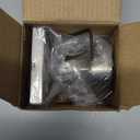 Kwikset Pismo Dummy Door Knob, Single Sided Handle for Closets, French Double Doors, and Pantry, Satin Nickel Non-Turning Interior Push/Pull Door Knob, with Microban Protection (1 Pack)