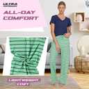 Ultra Performance 2 Pack Womens PJ Pajama Sets PJs Pajamas Pants Set's Ladies Soft Lounge Pjs Pajamas For Women Set (XXL)