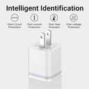 USB Wall Charger, LUOATIP 3-Pack 2.1A 5V Dual Port Cube Power Adapter Plug Block Charging Box Brick for iPhone 14 13 12 11 Pro Max SE XS XR X 8 7 6 6S Plus, Galaxy, LG, Moto, Android Phones