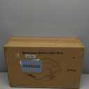 2 Pack Stainless Steel Litter Box,XL Metal Cat Litter Box with Lid High Sides,Extra Large Litter Box for Big Cats,Odor-Resistant, Scratch-Proof, Easy to Clean,Scoop &Mat Included