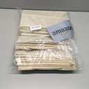 DIMJ Drawer Organizer Clothes 20 Pack - Foldable Baby Organizers and Storage & Dresser Organizer for Bedroom, Closet - Nursery Organization Dresser Dividers for underwear, Sock,Bra, Belt, Tie, Beige