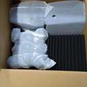 50 Pack Acoustic Foam Panels,2"X 12" X 12"Sound Proof Foam PanelsHigh Density Sound Absorbing Panels,Soundproof Wedges Panels for Studio Recording & Office & Home,Wedge 2"x12"x12", 50P-Foam