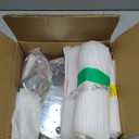 Mini Chandelier, Crystal Chandelier Lighting, 2 Lights, Flush Mount Ceiling Light, H10.4'' x W8.66'' Modern Chandelier Lighting Fixture for Bedroom, Hallway, Bar, Kitchen, Bathroom