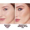 Charlotte Tilbury Beautiful Skin Face Makeup & Body Cream Bronzer - Hydrating Hyaluronic Acid & Pro Vitamin D3 to Blur for a Sun-Kissed Glow - Up to 16Hr Wear, Sweat & Humidity Proof