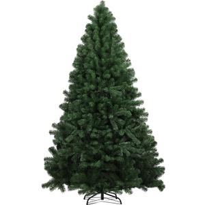 COMHOMA Christmas Tree Artificial 6.5ft Spruce Holiday Tree with 1,000 Branch Tips, Party Decoration Tree with Foldable Design, Christmas Tree for Home, Office