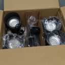 DEWENWILS LED Low Voltage Landscape Lights, 14W 540LM 3000K 12V Aluminum Outdoor Spotlight, IP65 Waterproof Landscape Lighting for Yard, Garden, House, Tree, Lawn, 4 Pack