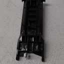 HECASA Center Console Lid Armrest Sliding Mechanism Compatible with 2006-2011 Honda Civic ABS Plastic Black