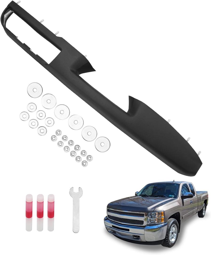 Interior Armrest Repair Kit, Compatible with 2010-2014 Chevy Silverado Suburban Tahoe Avalanche, GMC Yukon Sierra, Front Right Passenger Door Panel with Release Handle Above Armrest (27 in), OE# 80994