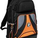 Klein Tools 55421BP-14 Tool Backpack, Heavy Duty Tradesman Pro Tool Bag Organizer with 39 Pockets, Molded Bottom