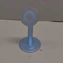 Nulaxy Magnetic Fully Aluminum Phone Stand, 360 Rotating Cell Phone Stand for Desk with Metal Ring, Adjustable Phone Holder Compatible with Phone 17 16 15 14 13 Pro and MagSafe Case, Blue