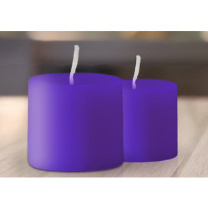 Candle Charisma Fresh Touch Scented Votive Candles - 10 Hour Burn time - Set of 12 for Dinner, Wedding, Halloween and Holiday Decorations
