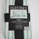 NEW Ellen Tracy King 1 Quilted Sham 20 x 36 in (51 x 91cm) 100% Polyester