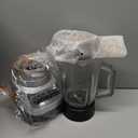 BLACK+DECKER PowerCrush Multi-Function Blender with 6-Cup Glass Jar, 4 Speed Settings, Silver