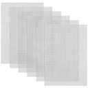 304 Stainless Steel Wire Mesh Screen, 6 Pack 11.8 x 8.2 inch Metal Mesh Screen for DIY Projects, Cages, Vents, Garden, Window Screens, and Filter Mesh