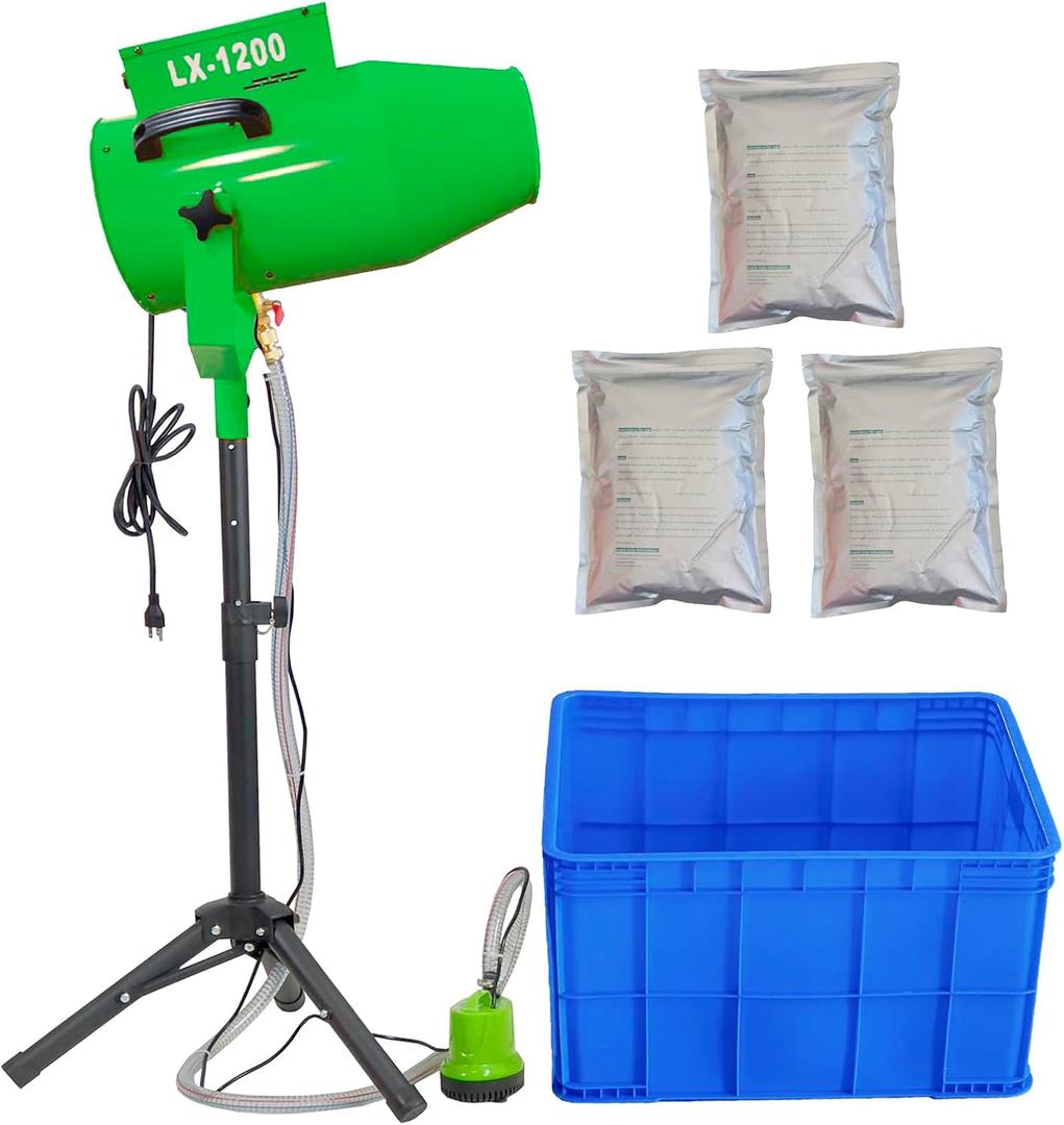 LANGXUN 2026 Upgrade Foam Machine for Party, 1200W High Power Foam Maker Cannon Bubble Machine, Outdoor Summer Pool Party Water Toys for Birthdays Hoilday Celebrations and Backyard Events