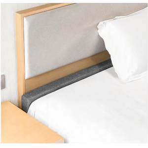 Deepshark Bed Gap Filler for Queen Mattress, High-Density 45D Sponge, Removable and Washable Cover, Mattress Extender Filler for Headboard Gap, Bed Space Crack, Wall(60"×2"×10", Queen)