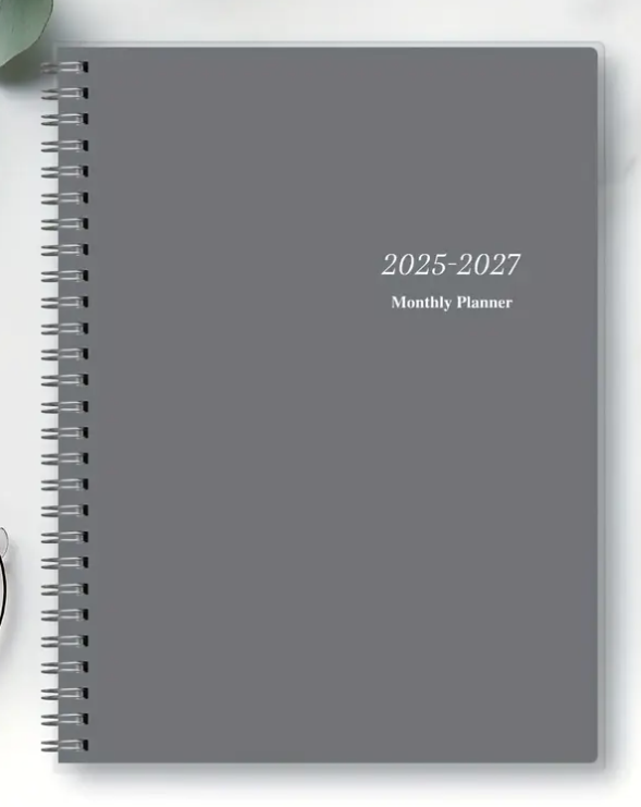 2026-2027 Monthly Planner, Calender Planner from Jan 2026- Jun 2027, 18 Months for Planning with Habit Tracker, To-Do List, Goals,Summary ,7.5" x 10", Spiral Bindding for Personal Organizer and Office Supplies 