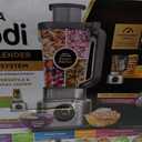 Ninja Blender & Food Processor Combo, Foodi Power Blender System for Smoothies, Bowls, Spreads & Shakes, 6 Functions, 72-oz Pitcher, To-Go Cups, Silver, SS401