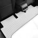 Floor Mats for Tesla 2024-2026 Model 3 5-Seat Floor Mats White, Model 3