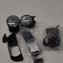 LED Fog Lights Compatible with Toyota Camry 2007 2008 2009, 1 Pair Bumper Driving Fog Lamps with Switch and Wiring Kit (Clear Lens)