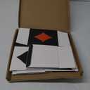 Zhanmai Casino Table Decorations 6 x 6 x 6 Inch Casino Poker Favor Goodie Boxes Supplies for Las Vegas Game Night Birthday Party Themed Centerpieces Decorations(8 Pcs)