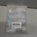 Pwsap 4 Pack 1/2 oz (15ml) Vacuum Cosmetic Travel Container - Spray and Pump Travel Bottles with Funnel Tsa Approved Airless Leak Proof Kit