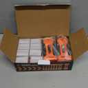 REXBETI Razor Blade Scraper Tool, 8 Pack Razor Scraper Set with Extra 240Pcs Razor Blades- 80Pcs Metal and 160Pcs Plastic Blades, Cleaning Scraper Tool, Cooktop Scraper, Paint Scraper, Glass Scraper