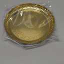 NOBILITY Pure Brass Pooja Thali Set 6 Inch Puja Plate Arti Thali Traditional Handcrafted For Puja Diwali Home Office Mandir Wedding Return Gift Items