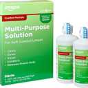 Amazon Basic Care Multi-Purpose Contacts Solution - Comfort Formula, 12 fl oz (Pack of 2)