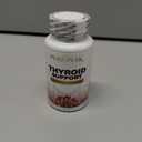 Thyroid Support Supplement- Metabolic Function, Energy & Focus, Mood Enhancer - Iodine from Kelp, Ashwagandha, Vitamin B12, Inositol, Ginseng, Magnesium - 60 Capsules for Men & Women